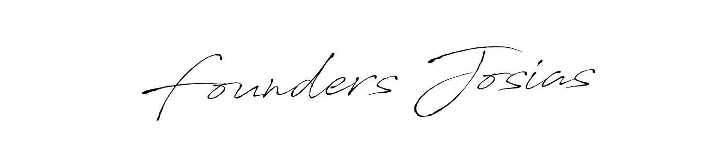 Use a signature maker to create a handwritten signature online. With this signature software, you can design (Antro_Vectra) your own signature for name Founders Josias. Founders Josias signature style 6 images and pictures png