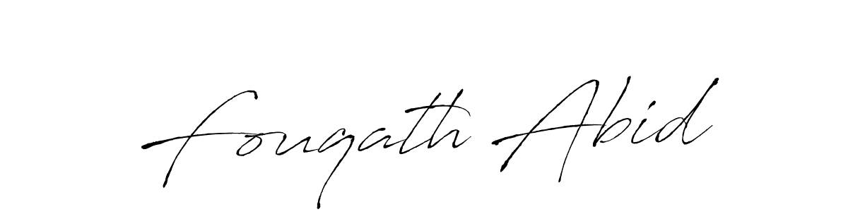 You can use this online signature creator to create a handwritten signature for the name Fouqath Abid. This is the best online autograph maker. Fouqath Abid signature style 6 images and pictures png