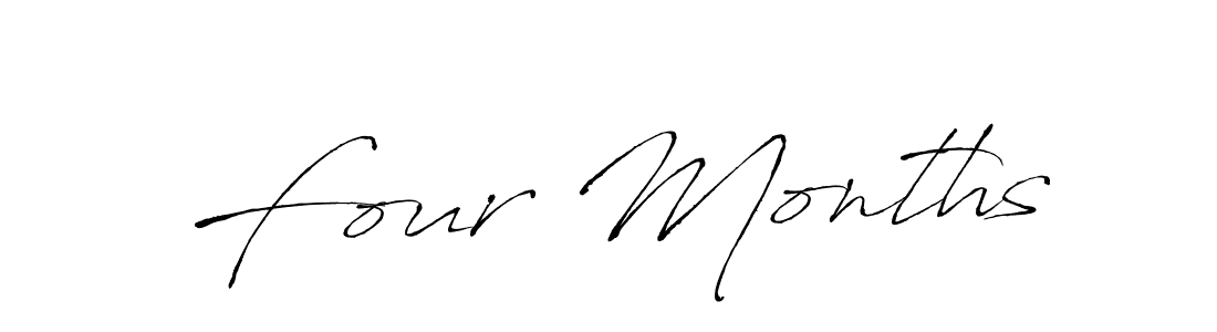 Once you've used our free online signature maker to create your best signature Antro_Vectra style, it's time to enjoy all of the benefits that Four Months name signing documents. Four Months signature style 6 images and pictures png