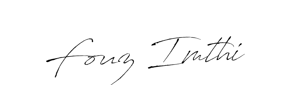 You should practise on your own different ways (Antro_Vectra) to write your name (Fouz Imthi) in signature. don't let someone else do it for you. Fouz Imthi signature style 6 images and pictures png