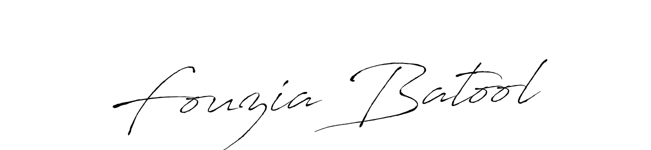 How to make Fouzia Batool signature? Antro_Vectra is a professional autograph style. Create handwritten signature for Fouzia Batool name. Fouzia Batool signature style 6 images and pictures png