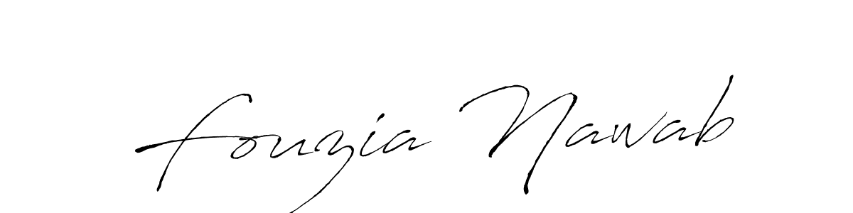 Antro_Vectra is a professional signature style that is perfect for those who want to add a touch of class to their signature. It is also a great choice for those who want to make their signature more unique. Get Fouzia Nawab name to fancy signature for free. Fouzia Nawab signature style 6 images and pictures png