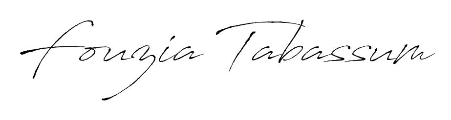Master the art of signing with Fouzia Tabassum written in fluent Antro_Vectra script. A great template to practice and refine your handwriting. Fouzia Tabassum signature style 6 images and pictures png