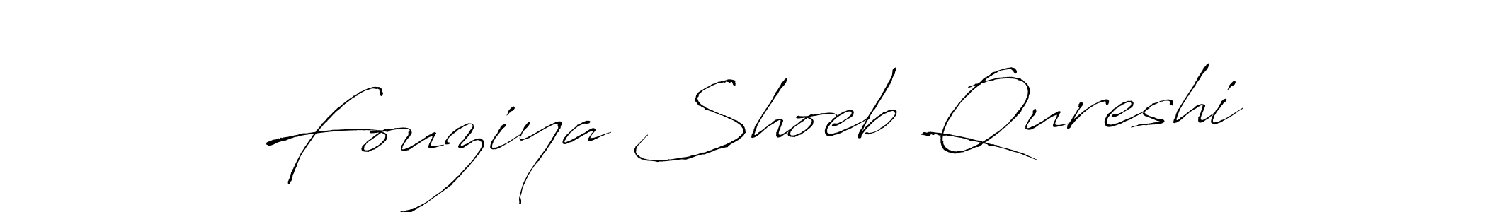Use a signature maker to create a handwritten signature online. With this signature software, you can design (Antro_Vectra) your own signature for name Fouziya Shoeb Qureshi. Fouziya Shoeb Qureshi signature style 6 images and pictures png