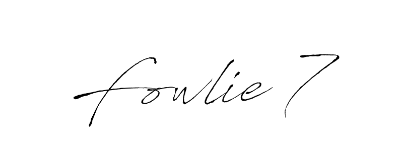 It looks lik you need a new signature style for name Fowlie 7. Design unique handwritten (Antro_Vectra) signature with our free signature maker in just a few clicks. Fowlie 7 signature style 6 images and pictures png