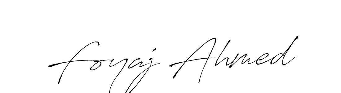 Also we have Foyaj Ahmed name is the best signature style. Create professional handwritten signature collection using Antro_Vectra autograph style. Foyaj Ahmed signature style 6 images and pictures png