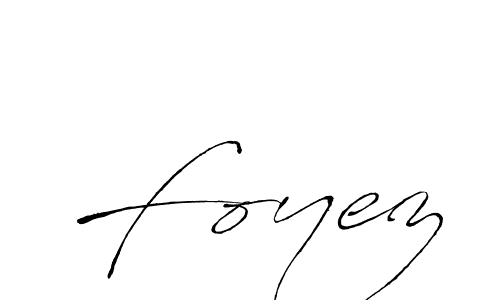 Also we have Foyez name is the best signature style. Create professional handwritten signature collection using Antro_Vectra autograph style. Foyez signature style 6 images and pictures png