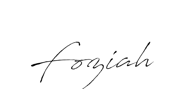 How to make Foziah name signature. Use Antro_Vectra style for creating short signs online. This is the latest handwritten sign. Foziah signature style 6 images and pictures png