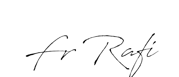 Fr Rafi stylish signature style. Best Handwritten Sign (Antro_Vectra) for my name. Handwritten Signature Collection Ideas for my name Fr Rafi. Fr Rafi signature style 6 images and pictures png