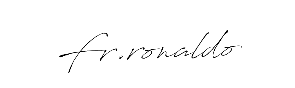 Make a beautiful signature design for name Fr.ronaldo. Use this online signature maker to create a handwritten signature for free. Fr.ronaldo signature style 6 images and pictures png