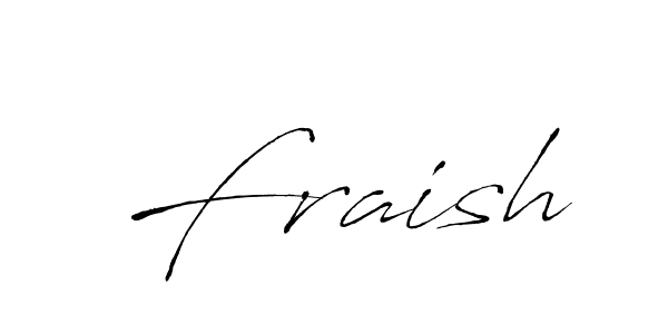 Design your own signature with our free online signature maker. With this signature software, you can create a handwritten (Antro_Vectra) signature for name Fraish. Fraish signature style 6 images and pictures png