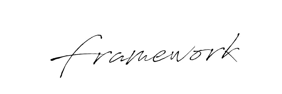 Use a signature maker to create a handwritten signature online. With this signature software, you can design (Antro_Vectra) your own signature for name Framework. Framework signature style 6 images and pictures png