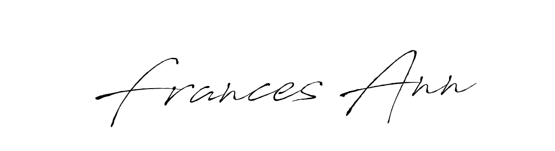 Make a beautiful signature design for name Frances Ann. Use this online signature maker to create a handwritten signature for free. Frances Ann signature style 6 images and pictures png