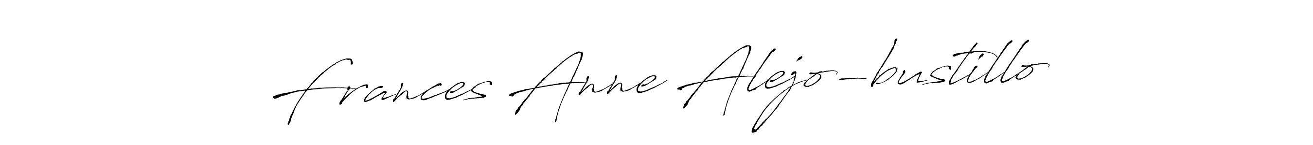 This is the best signature style for the Frances Anne Alejo-bustillo name. Also you like these signature font (Antro_Vectra). Mix name signature. Frances Anne Alejo-bustillo signature style 6 images and pictures png