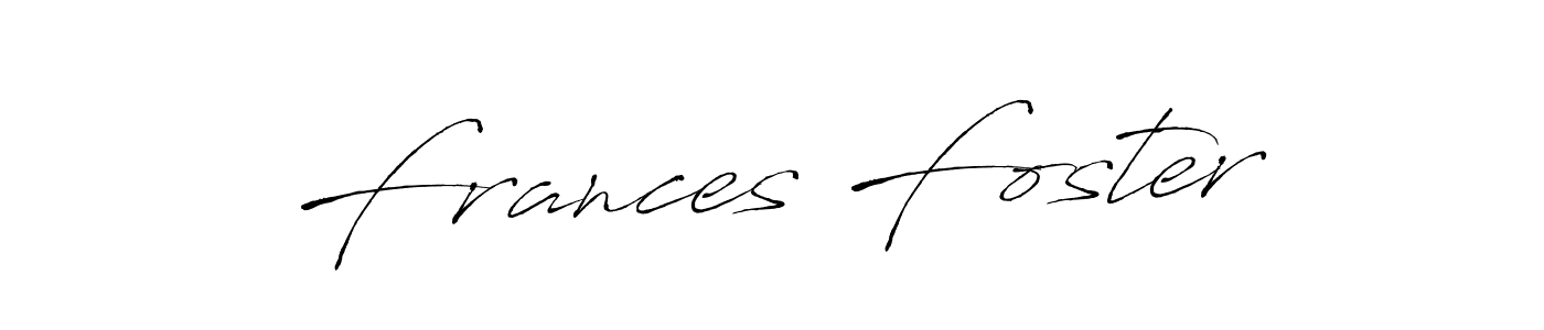 Similarly Antro_Vectra is the best handwritten signature design. Signature creator online .You can use it as an online autograph creator for name Frances Foster. Frances Foster signature style 6 images and pictures png