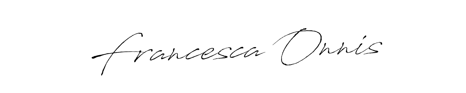 This is the best signature style for the Francesca Onnis name. Also you like these signature font (Antro_Vectra). Mix name signature. Francesca Onnis signature style 6 images and pictures png