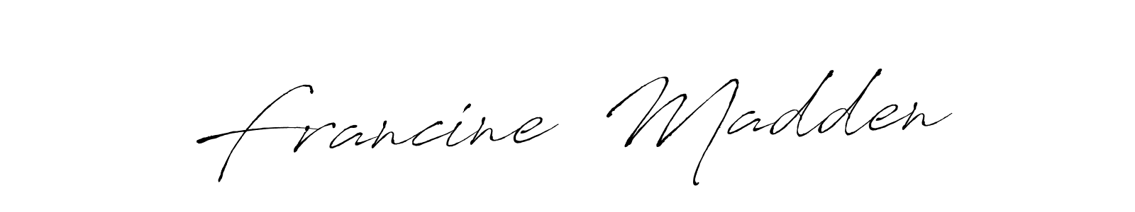 if you are searching for the best signature style for your name Francine  Madden. so please give up your signature search. here we have designed multiple signature styles  using Antro_Vectra. Francine  Madden signature style 6 images and pictures png