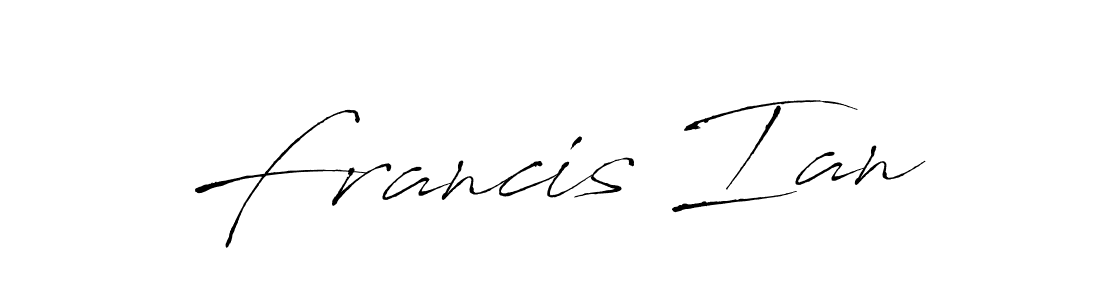 Once you've used our free online signature maker to create your best signature Antro_Vectra style, it's time to enjoy all of the benefits that Francis Ian name signing documents. Francis Ian signature style 6 images and pictures png