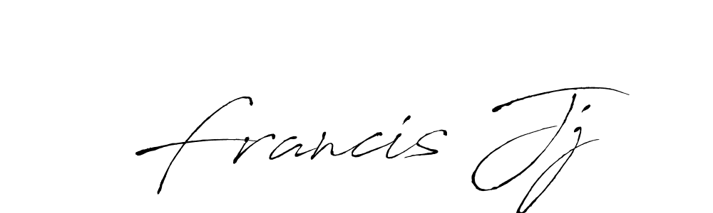 Also we have Francis Jj name is the best signature style. Create professional handwritten signature collection using Antro_Vectra autograph style. Francis Jj signature style 6 images and pictures png