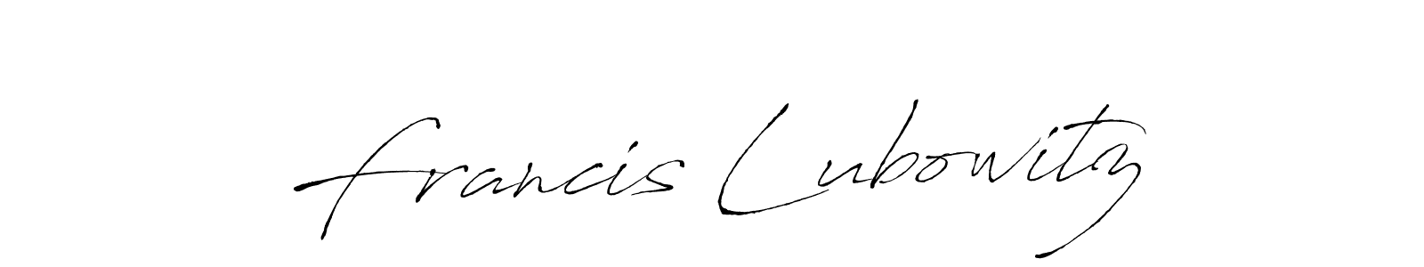 Also we have Francis Lubowitz name is the best signature style. Create professional handwritten signature collection using Antro_Vectra autograph style. Francis Lubowitz signature style 6 images and pictures png