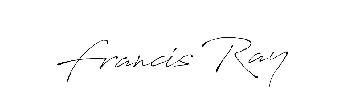 How to make Francis Ray name signature. Use Antro_Vectra style for creating short signs online. This is the latest handwritten sign. Francis Ray signature style 6 images and pictures png