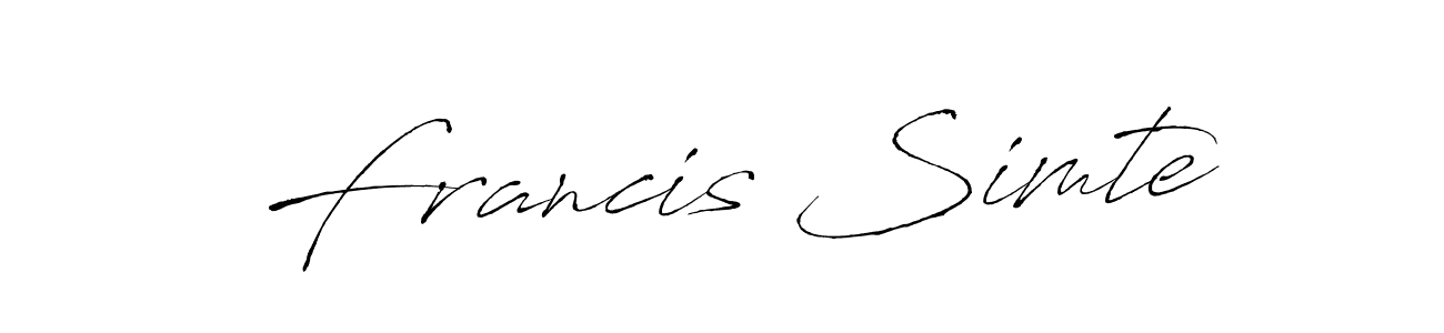 How to Draw Francis Simte signature style? Antro_Vectra is a latest design signature styles for name Francis Simte. Francis Simte signature style 6 images and pictures png