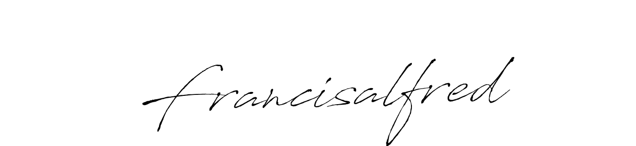 if you are searching for the best signature style for your name Francisalfred. so please give up your signature search. here we have designed multiple signature styles  using Antro_Vectra. Francisalfred signature style 6 images and pictures png