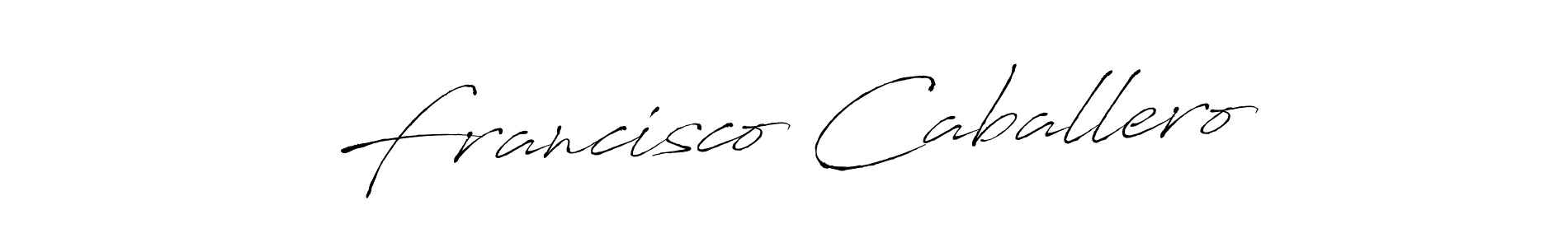 You should practise on your own different ways (Antro_Vectra) to write your name (Francisco Caballero) in signature. don't let someone else do it for you. Francisco Caballero signature style 6 images and pictures png