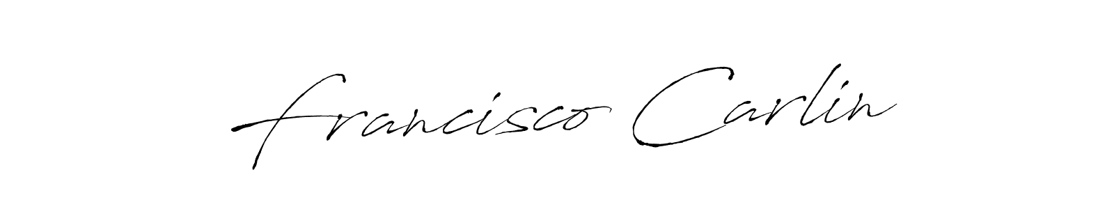Best and Professional Signature Style for Francisco Carlin. Antro_Vectra Best Signature Style Collection. Francisco Carlin signature style 6 images and pictures png