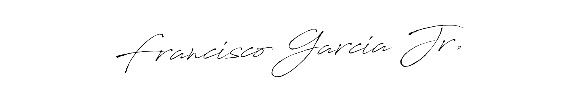 Use a signature maker to create a handwritten signature online. With this signature software, you can design (Antro_Vectra) your own signature for name Francisco Garcia Jr.. Francisco Garcia Jr. signature style 6 images and pictures png