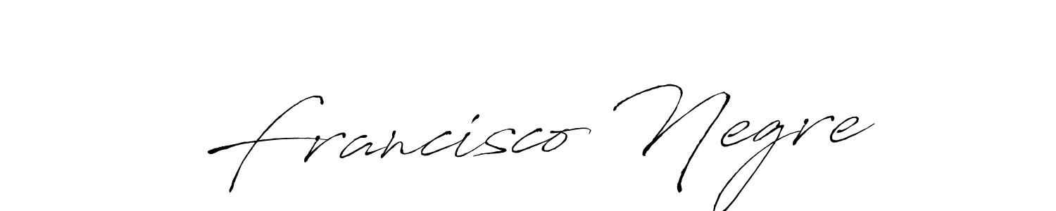 You should practise on your own different ways (Antro_Vectra) to write your name (Francisco Negre) in signature. don't let someone else do it for you. Francisco Negre signature style 6 images and pictures png