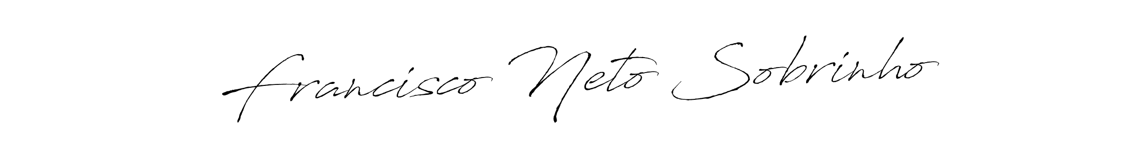 You can use this online signature creator to create a handwritten signature for the name Francisco Neto Sobrinho. This is the best online autograph maker. Francisco Neto Sobrinho signature style 6 images and pictures png