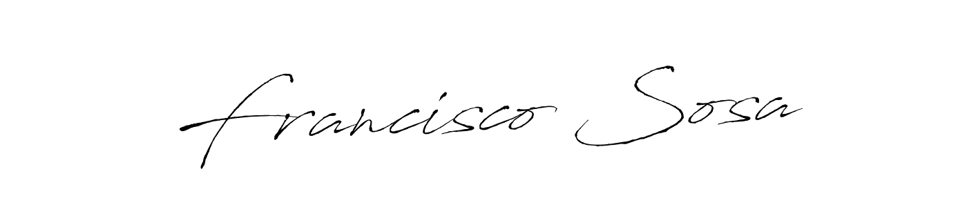 Make a beautiful signature design for name Francisco Sosa. Use this online signature maker to create a handwritten signature for free. Francisco Sosa signature style 6 images and pictures png