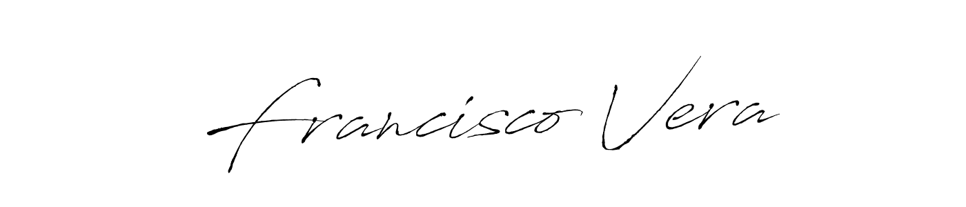 Make a short Francisco Vera signature style. Manage your documents anywhere anytime using Antro_Vectra. Create and add eSignatures, submit forms, share and send files easily. Francisco Vera signature style 6 images and pictures png