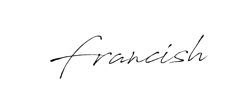 Francish stylish signature style. Best Handwritten Sign (Antro_Vectra) for my name. Handwritten Signature Collection Ideas for my name Francish. Francish signature style 6 images and pictures png