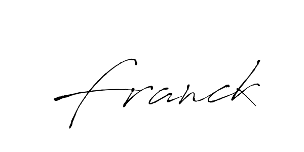 Make a beautiful signature design for name Franck. With this signature (Antro_Vectra) style, you can create a handwritten signature for free. Franck signature style 6 images and pictures png