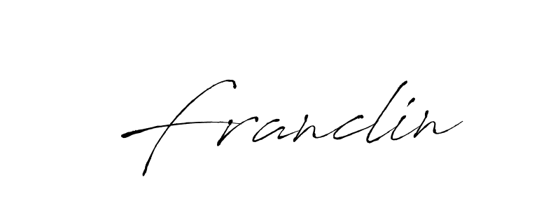 Make a beautiful signature design for name Franclin. With this signature (Antro_Vectra) style, you can create a handwritten signature for free. Franclin signature style 6 images and pictures png