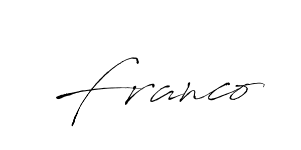 Best and Professional Signature Style for Franco. Antro_Vectra Best Signature Style Collection. Franco signature style 6 images and pictures png