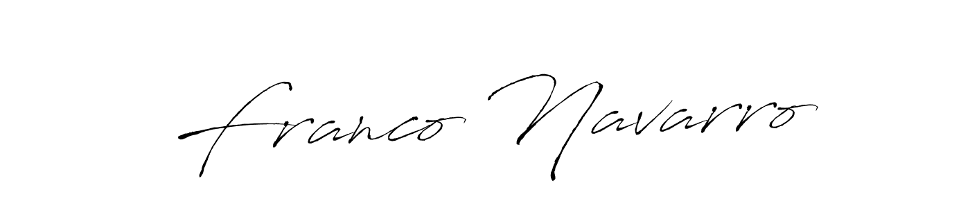 The best way (Antro_Vectra) to make a short signature is to pick only two or three words in your name. The name Franco Navarro include a total of six letters. For converting this name. Franco Navarro signature style 6 images and pictures png