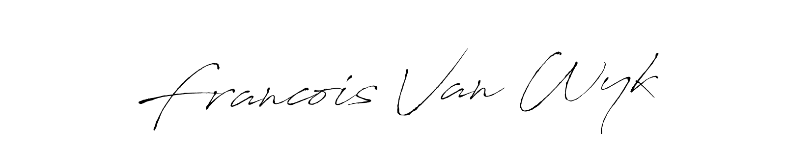 Make a short Francois Van Wyk signature style. Manage your documents anywhere anytime using Antro_Vectra. Create and add eSignatures, submit forms, share and send files easily. Francois Van Wyk signature style 6 images and pictures png