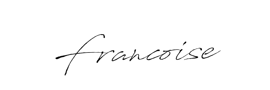 How to make Francoise signature? Antro_Vectra is a professional autograph style. Create handwritten signature for Francoise name. Francoise signature style 6 images and pictures png