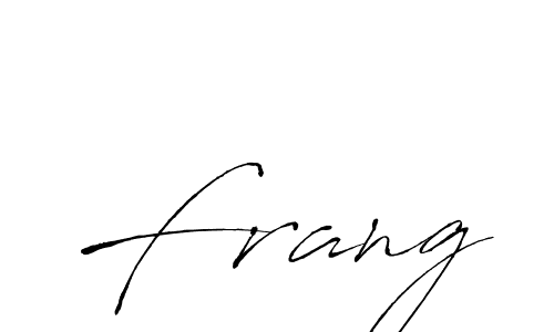 Antro_Vectra is a professional signature style that is perfect for those who want to add a touch of class to their signature. It is also a great choice for those who want to make their signature more unique. Get Frang name to fancy signature for free. Frang signature style 6 images and pictures png