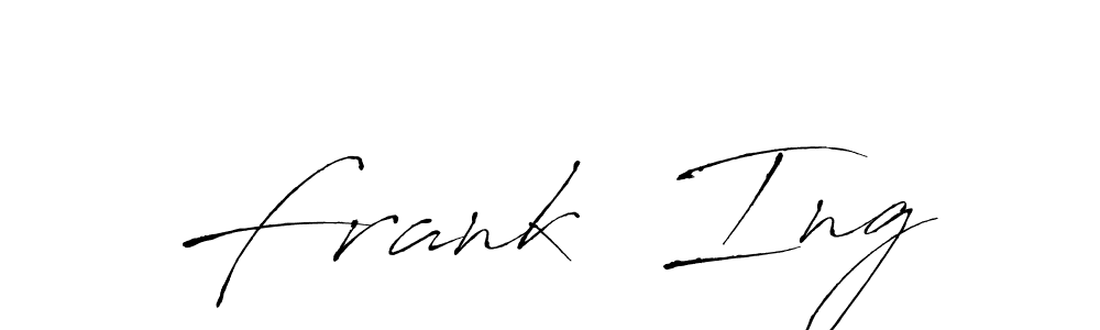 Also You can easily find your signature by using the search form. We will create Frank  Ing name handwritten signature images for you free of cost using Antro_Vectra sign style. Frank  Ing signature style 6 images and pictures png