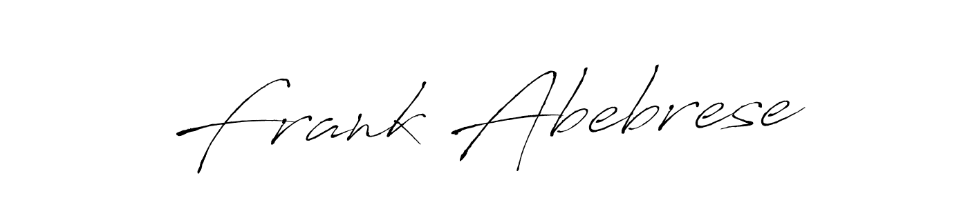 Also we have Frank Abebrese name is the best signature style. Create professional handwritten signature collection using Antro_Vectra autograph style. Frank Abebrese signature style 6 images and pictures png