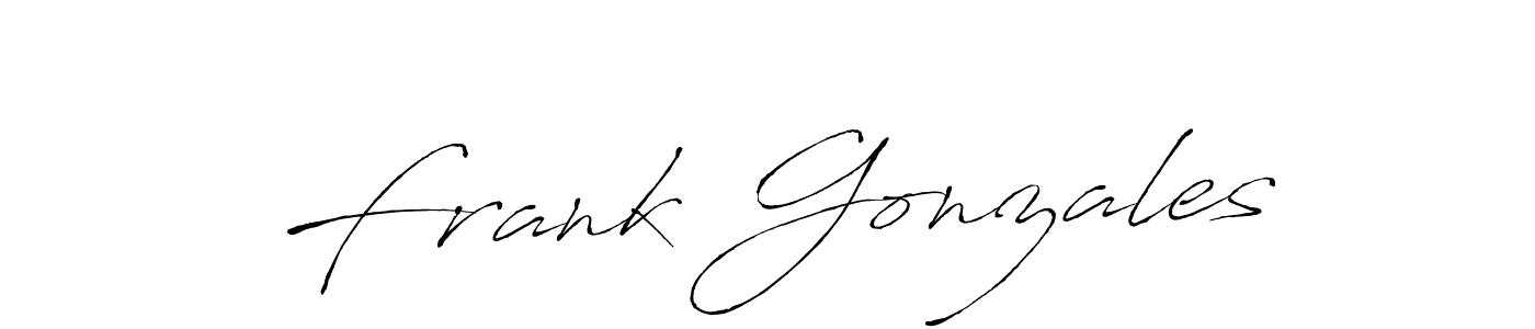 Create a beautiful signature design for name Frank Gonzales. With this signature (Antro_Vectra) fonts, you can make a handwritten signature for free. Frank Gonzales signature style 6 images and pictures png