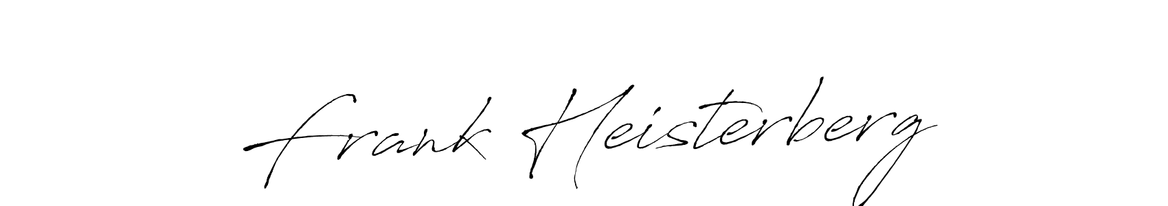 Use a signature maker to create a handwritten signature online. With this signature software, you can design (Antro_Vectra) your own signature for name Frank Heisterberg. Frank Heisterberg signature style 6 images and pictures png