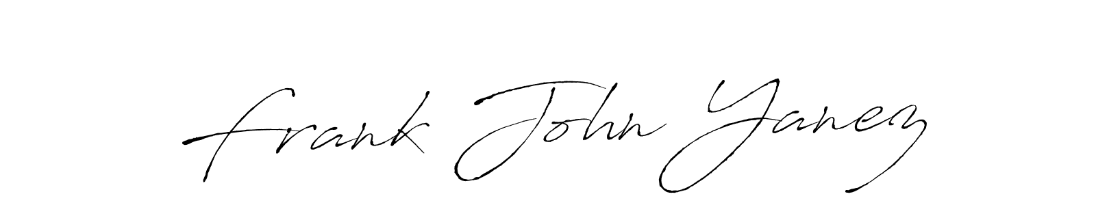 Use a signature maker to create a handwritten signature online. With this signature software, you can design (Antro_Vectra) your own signature for name Frank John Yanez. Frank John Yanez signature style 6 images and pictures png