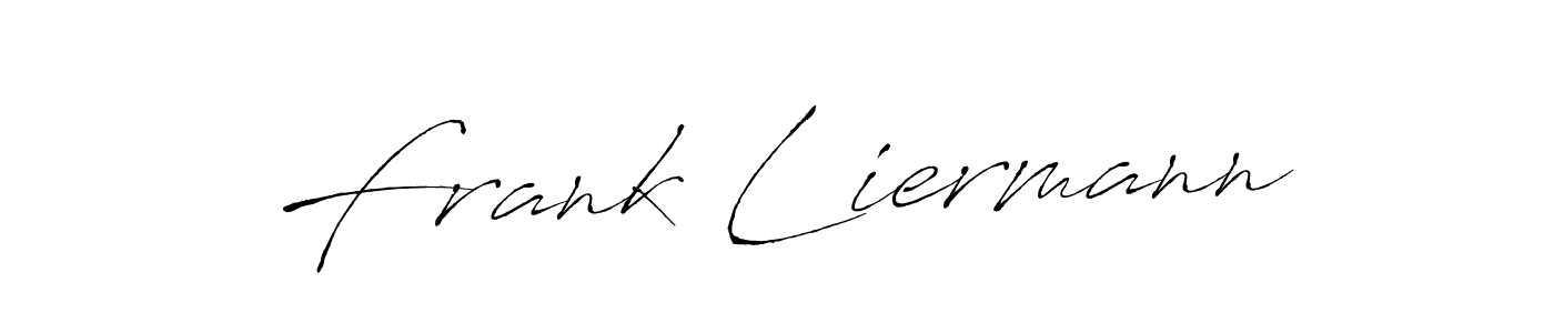 Create a beautiful signature design for name Frank Liermann. With this signature (Antro_Vectra) fonts, you can make a handwritten signature for free. Frank Liermann signature style 6 images and pictures png