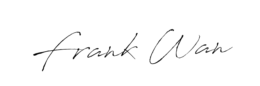 Make a beautiful signature design for name Frank Wan. Use this online signature maker to create a handwritten signature for free. Frank Wan signature style 6 images and pictures png