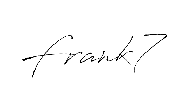 Once you've used our free online signature maker to create your best signature Antro_Vectra style, it's time to enjoy all of the benefits that Frank7 name signing documents. Frank7 signature style 6 images and pictures png